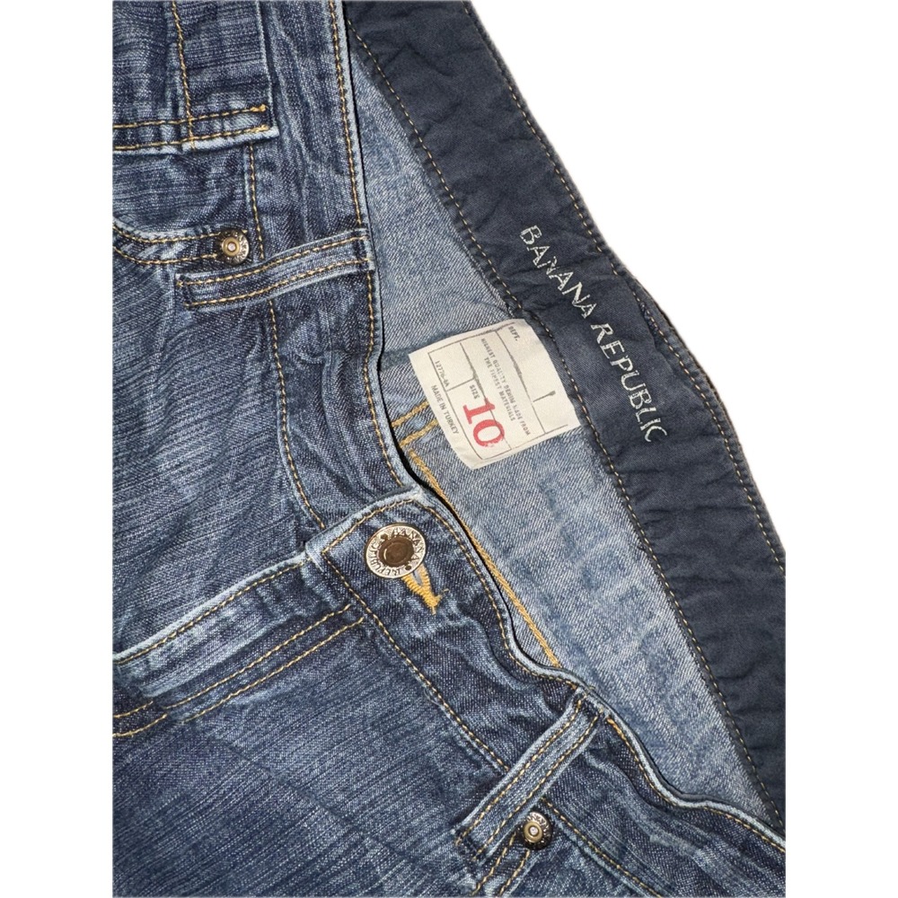 Banana Republic Boot Cut Blue Denim Jeans Women Size 10 - Picture 5 of 7